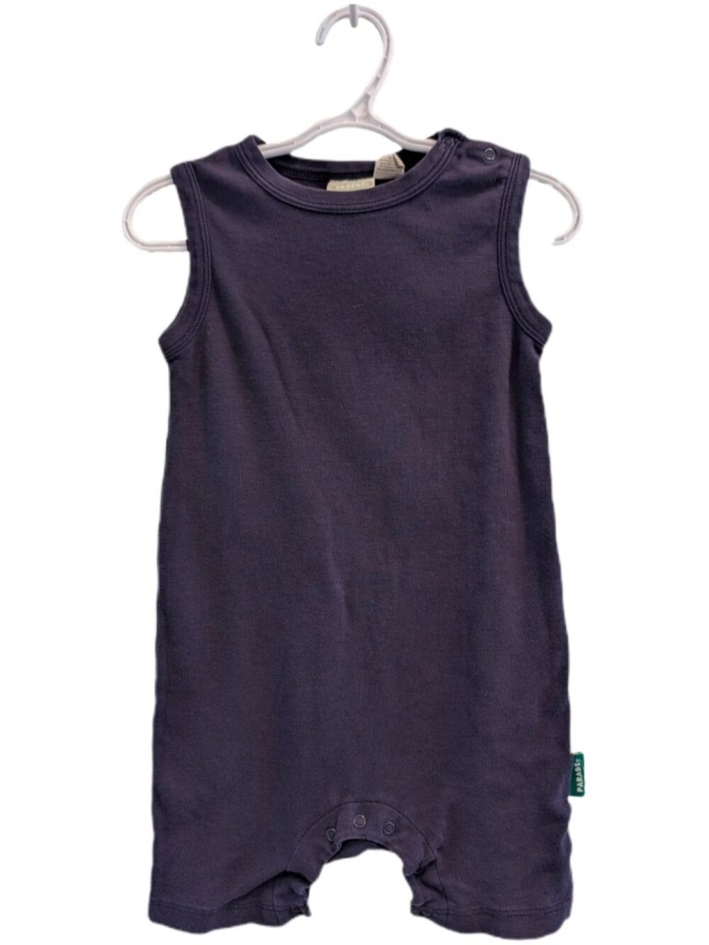 Parade Navy Blue Tank Romper 2T Organic Cotton Toddler Boys Clothing
